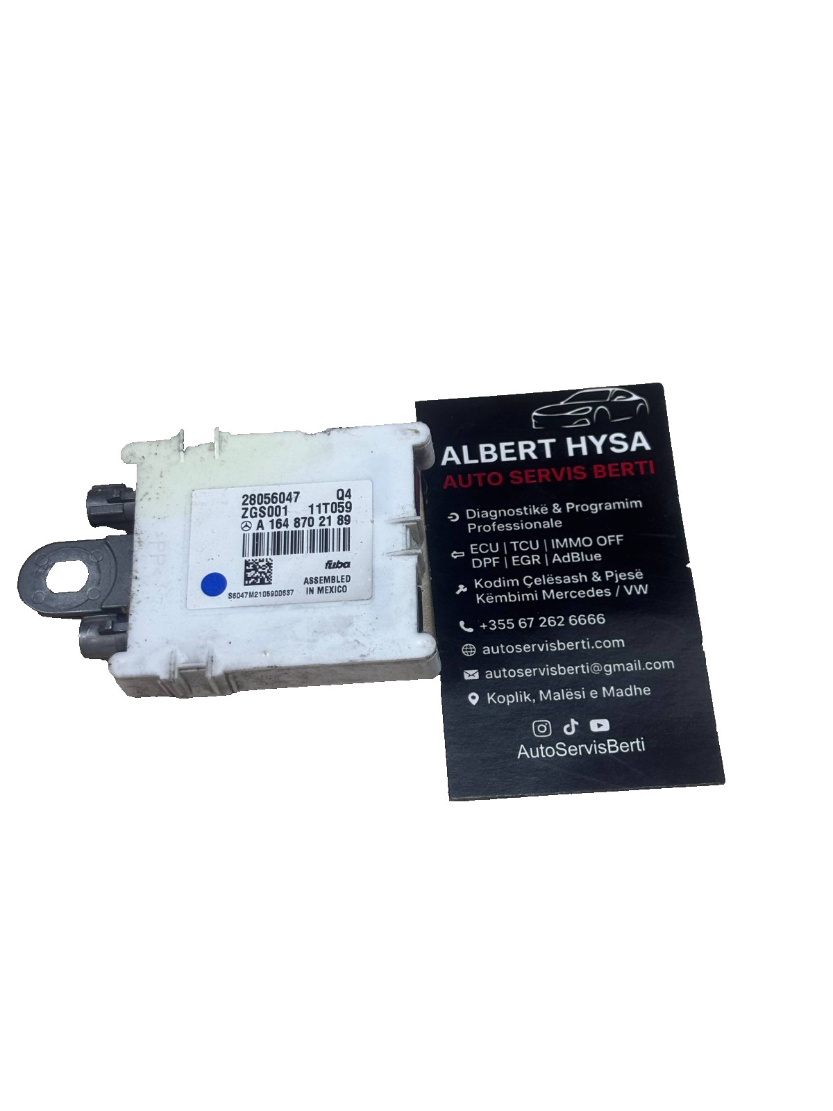 OEM Mercedes-Benz Antenna Amplifier Module A1648702189 Fuba Genuine