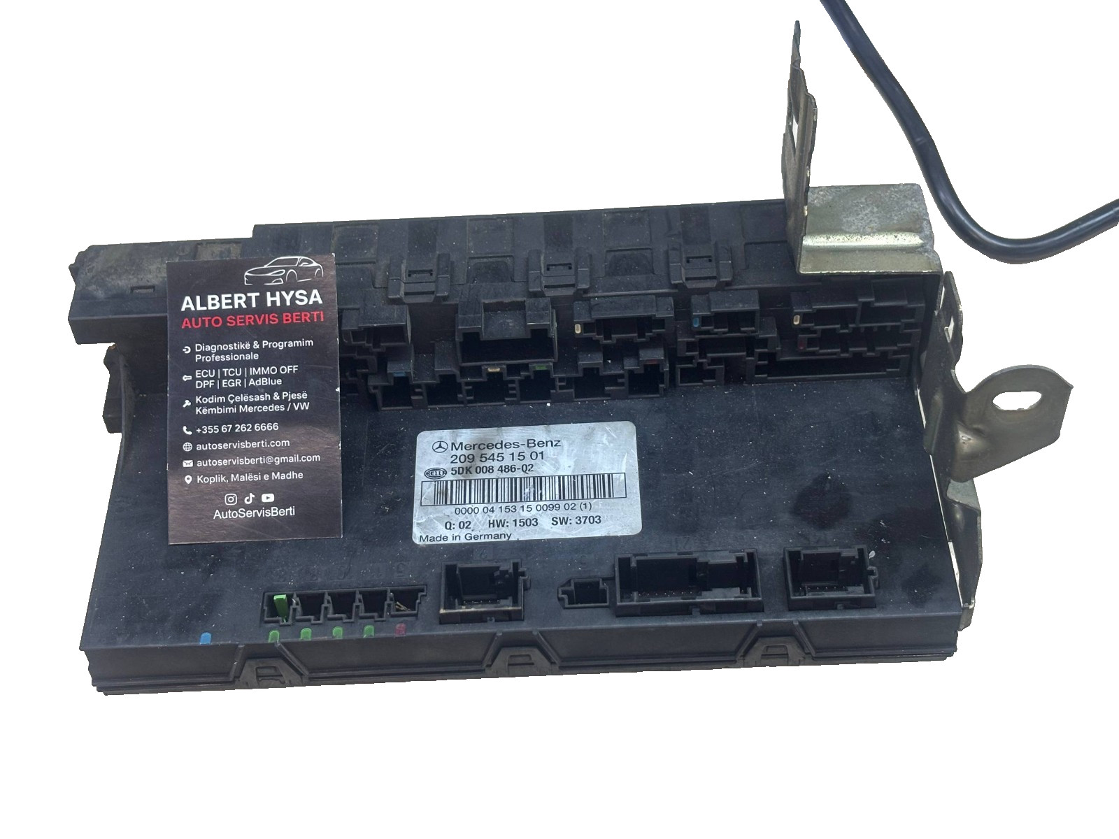 OEM Mercedes-Benz SAM Fuse Box Control Module A2095451501 5DK008486-02 Genuine
