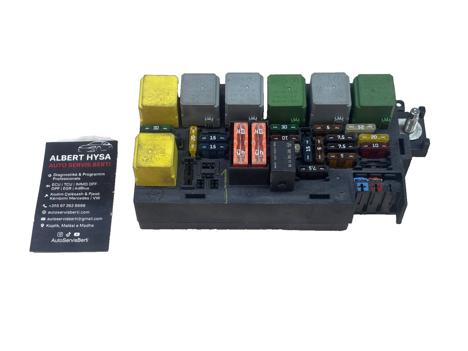 OEM Mercedes-Benz Fuse Relay Box Module A1645403472 SRB-U/H W164 X164 Genuine