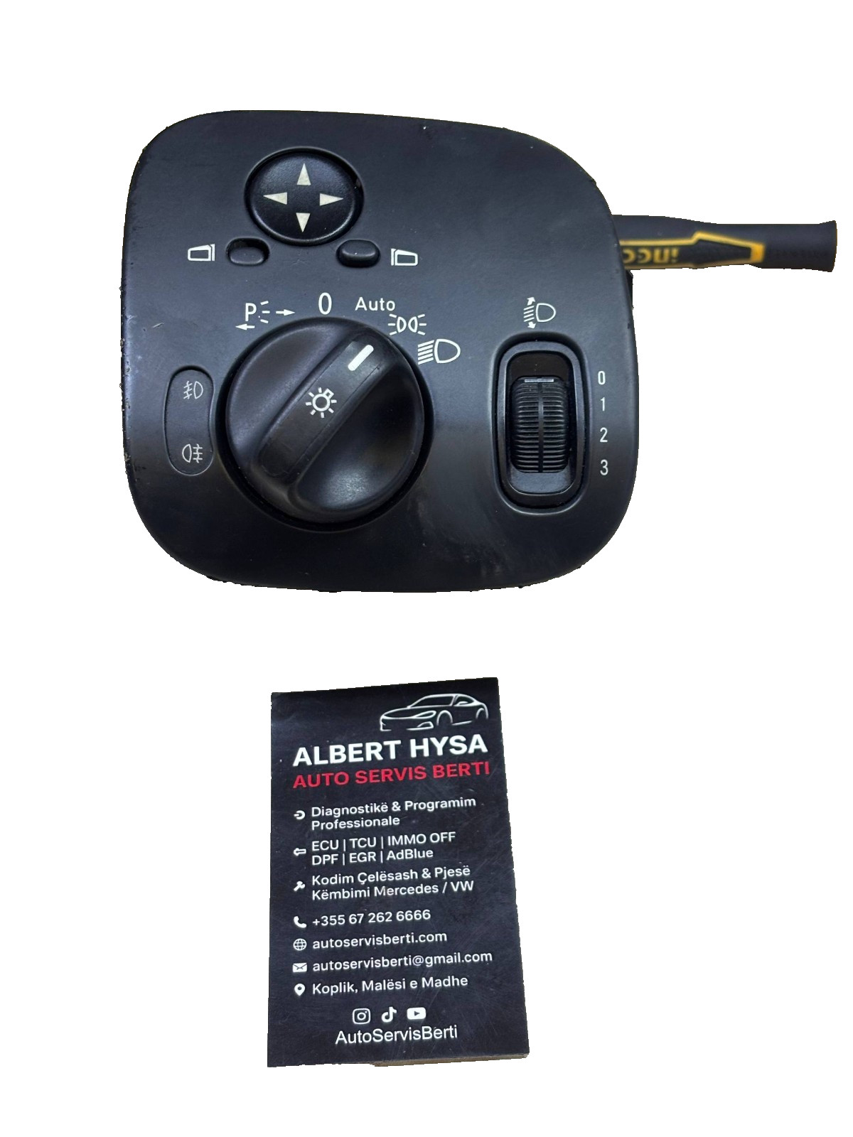 Mercedes W203 C-Class Headlight Fog Light Switch A2035450604 OEM