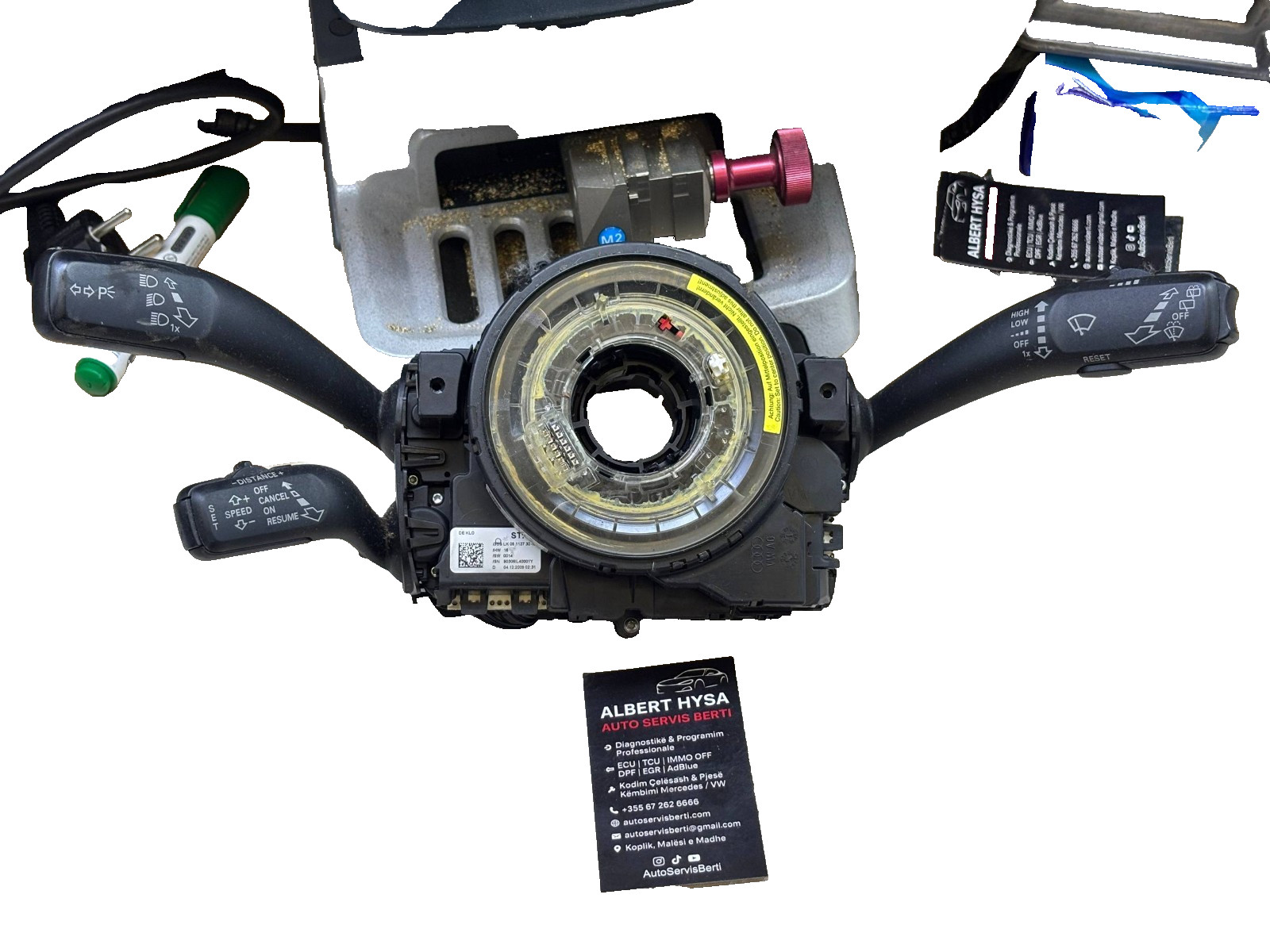 Audi A4 B8 Steering Column Switch Stalk Clock Spring 8K0953568G OEM
