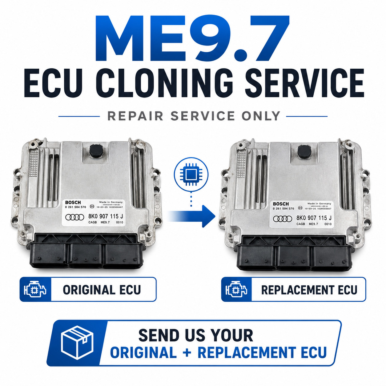 Mercedes-Benz ME9.7 ECU Cloning Service | | Fast Delivery