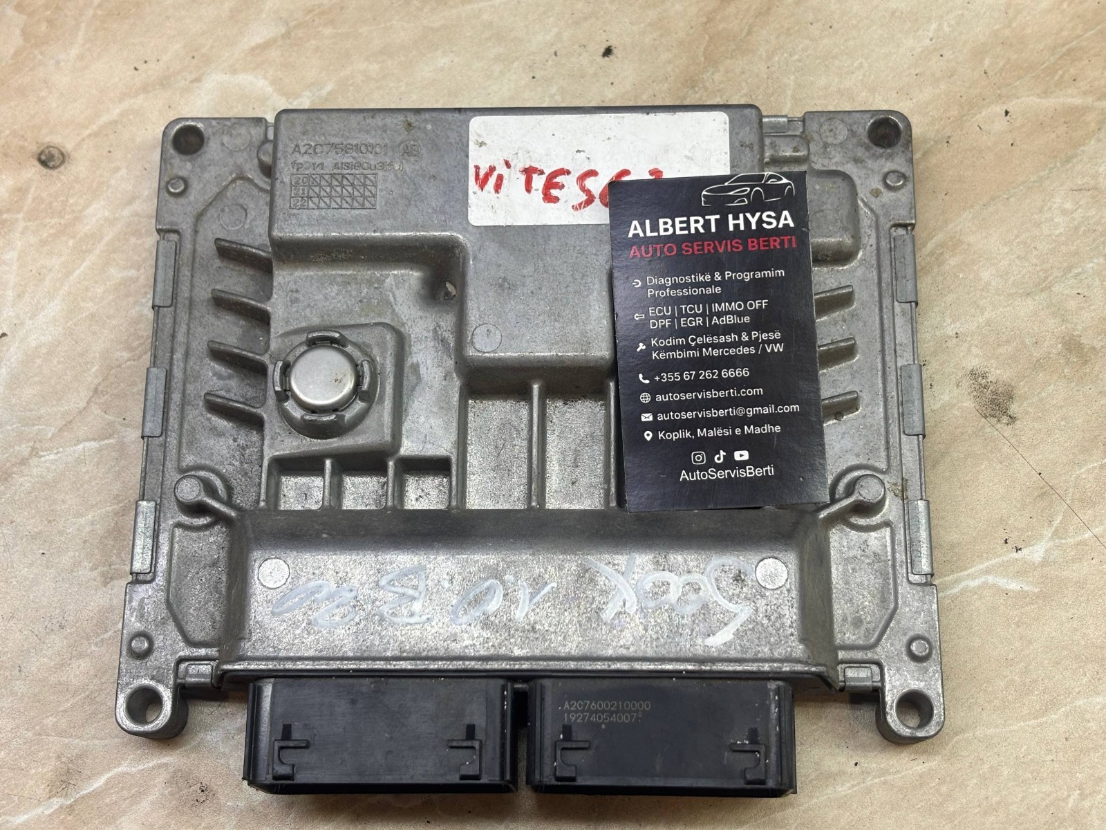 Vitesse Continental ECU Engine Control Unit A2C75810101 A2C76021000 OEM Module