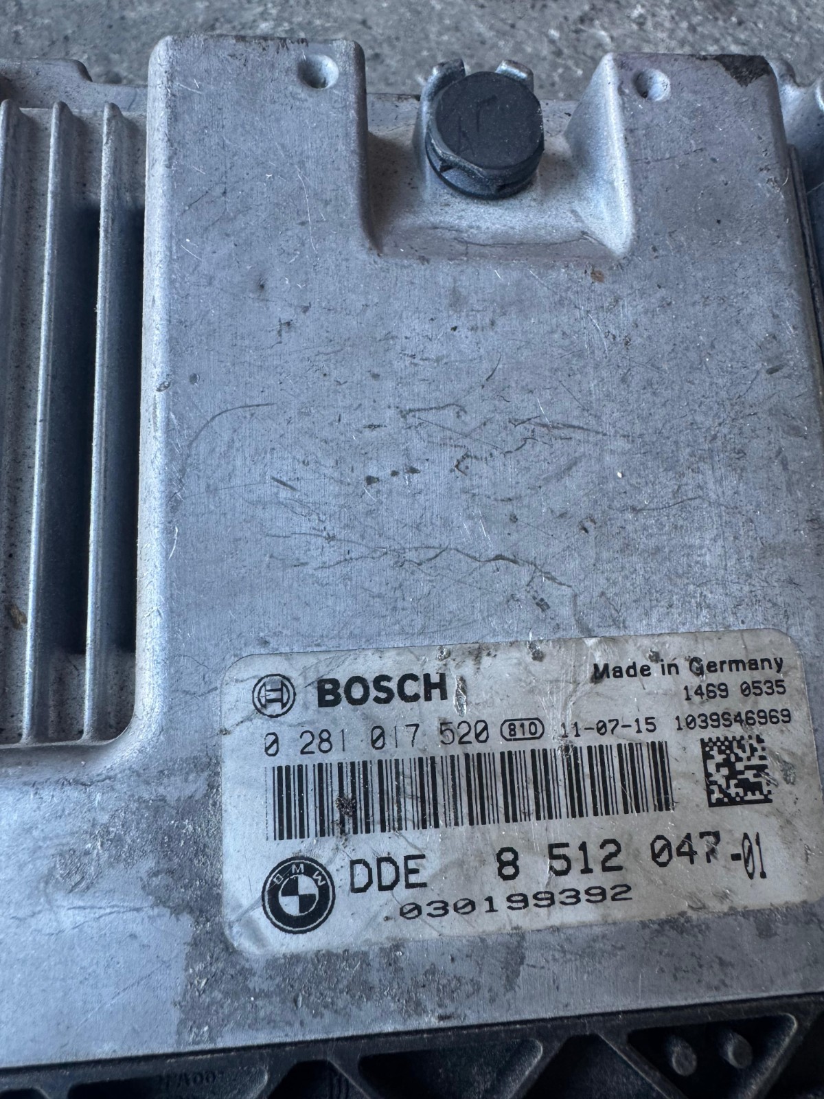 DDE8512047 01 Bosch 0281017520 Diesel Engine Control Unit