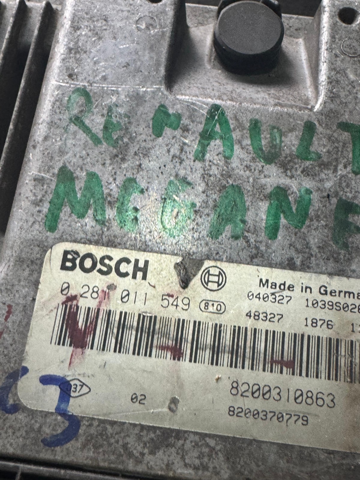 Bosch 8200310863 EDC16C3 ECU 0281011549 Diesel Engine Control Unit