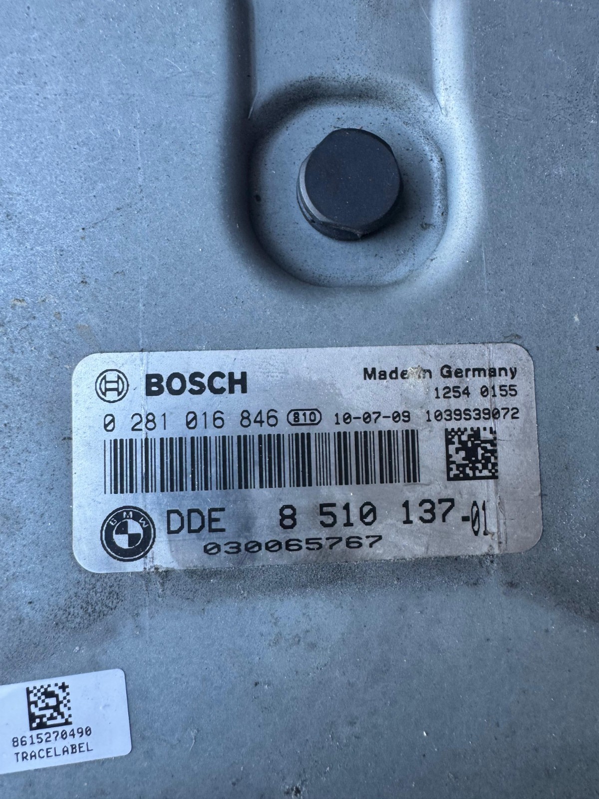 DDE8510137 01 Bosch 0281016846 Diesel Engine Control Unit