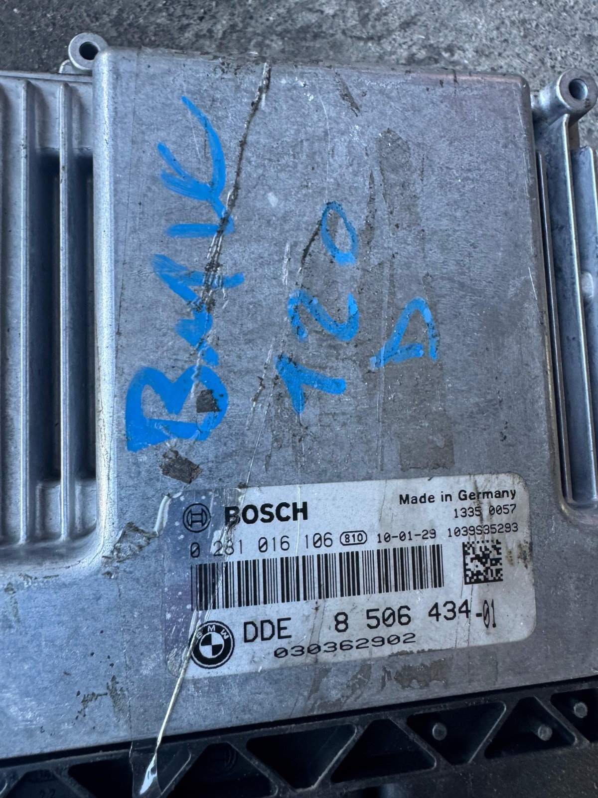 DDE8506434 01 Bosch 0281016106 Diesel Engine Control Unit