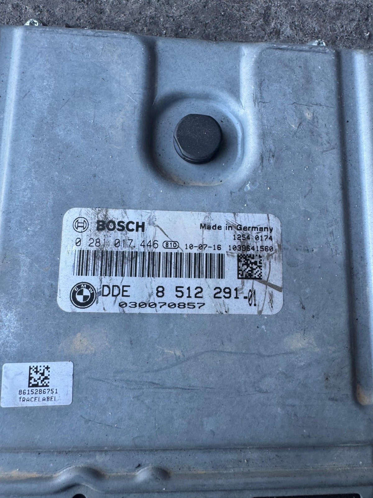 DDE8512291 01 Bosch 0281017446 Diesel Engine Control Unit
