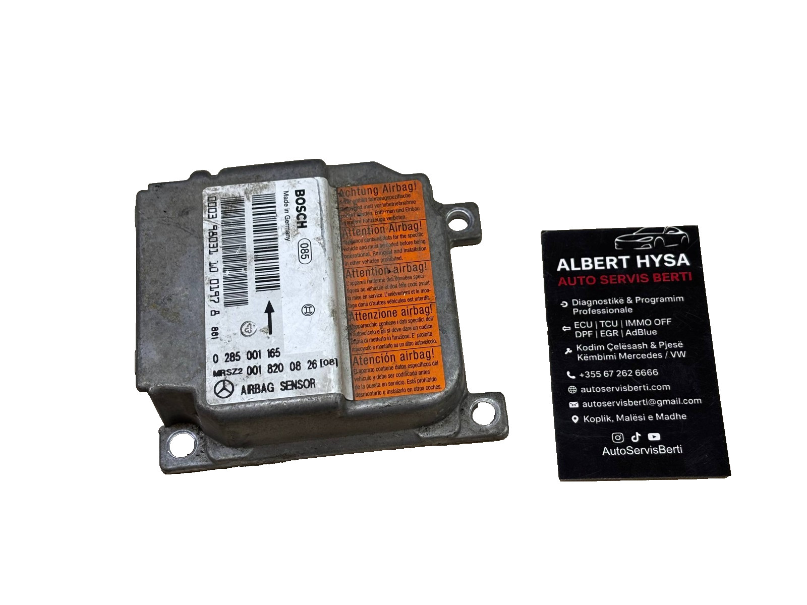 Mercedes-Benz Sensor Control Module A0018200826 Bosch OEM