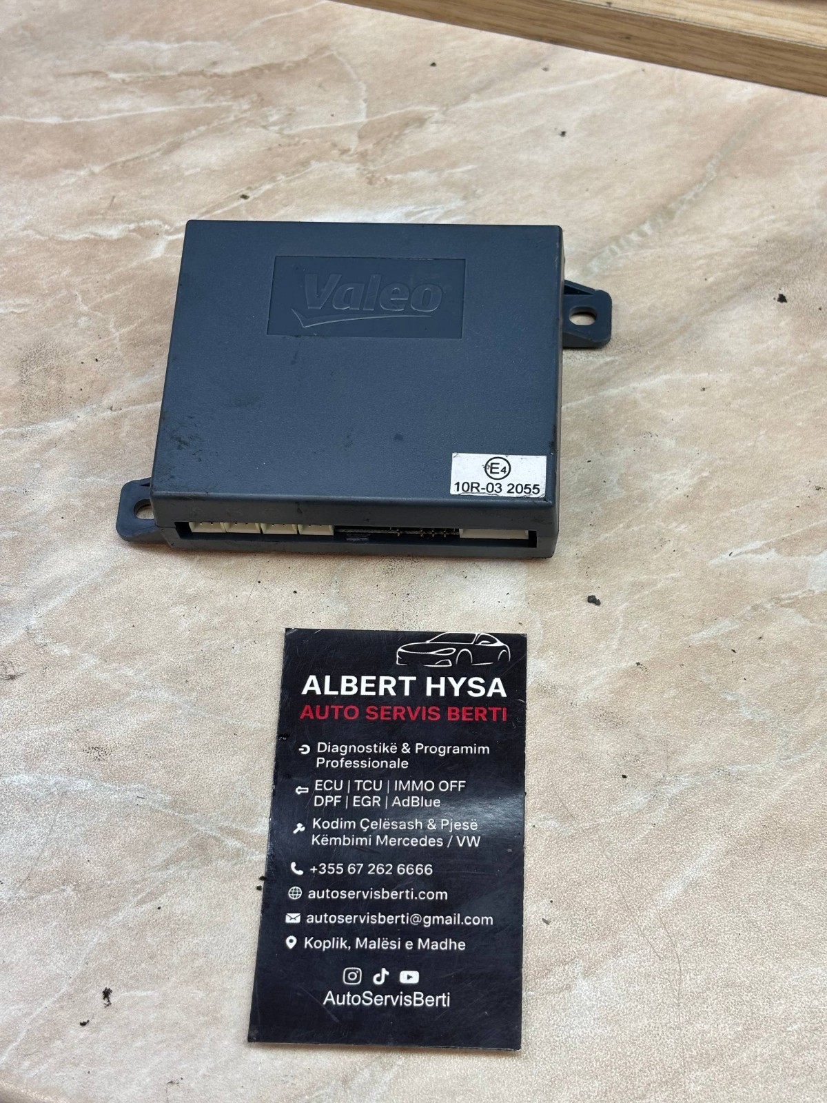 Valeo Control Module ECU 0258030 10R-03 2055 OEM