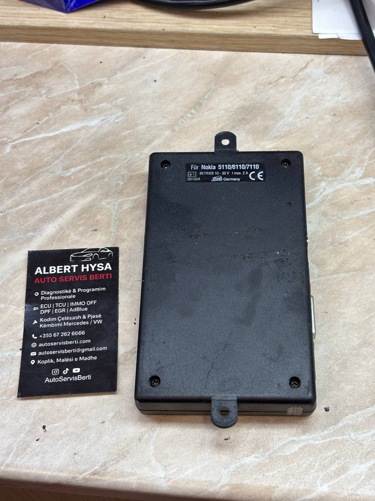 Mercedes-Benz THB Nokia Phone Interface Handsfree Module 5110 6110 7110 OEM