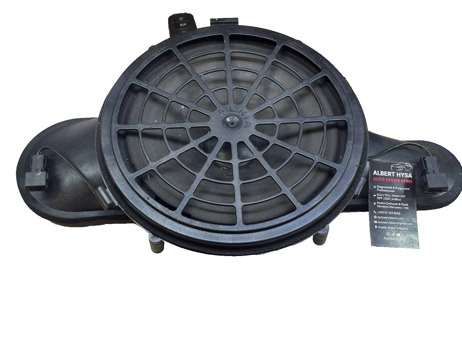 Mercedes-Benz W220 S-Class Rear Deck Subwoofer Speaker Assembly A2208200202 OEM