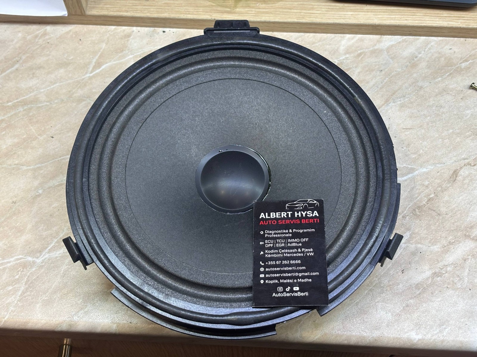 Mercedes-Benz W203 Rear Deck Speaker Subwoofer A2038200802 HAES OEM