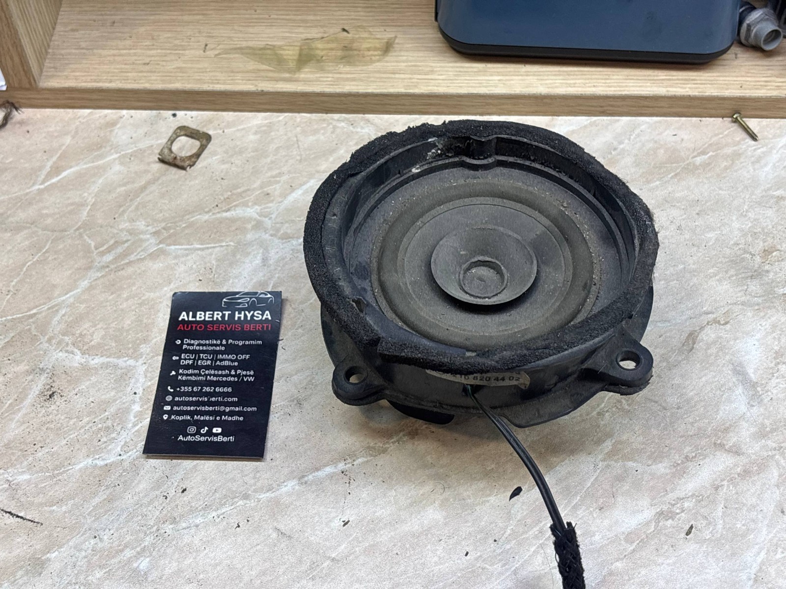 Mercedes-Benz W210 E-Class Speaker A2108204402 4 Ohm OEM