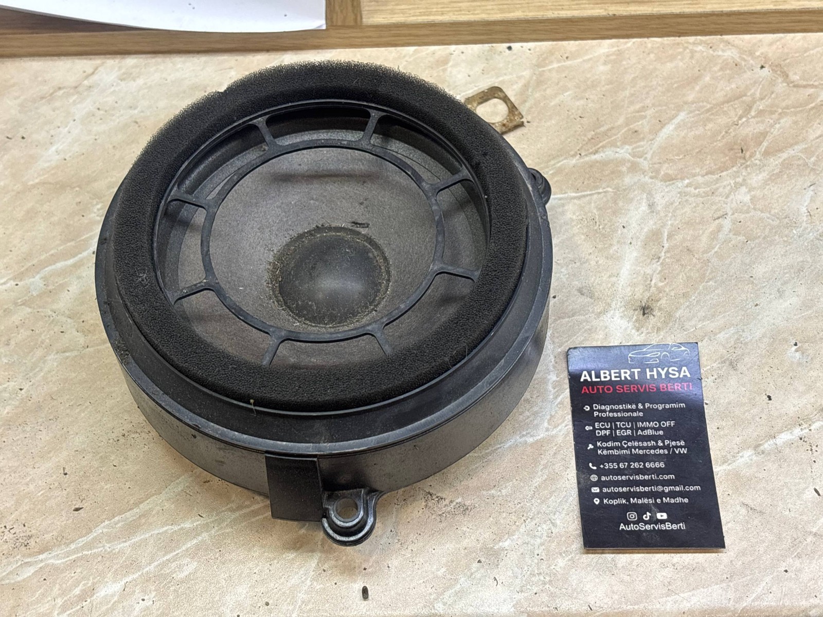 Mercedes-Benz W203 C-Class Speaker Subwoofer A2038201102 HAES OEM