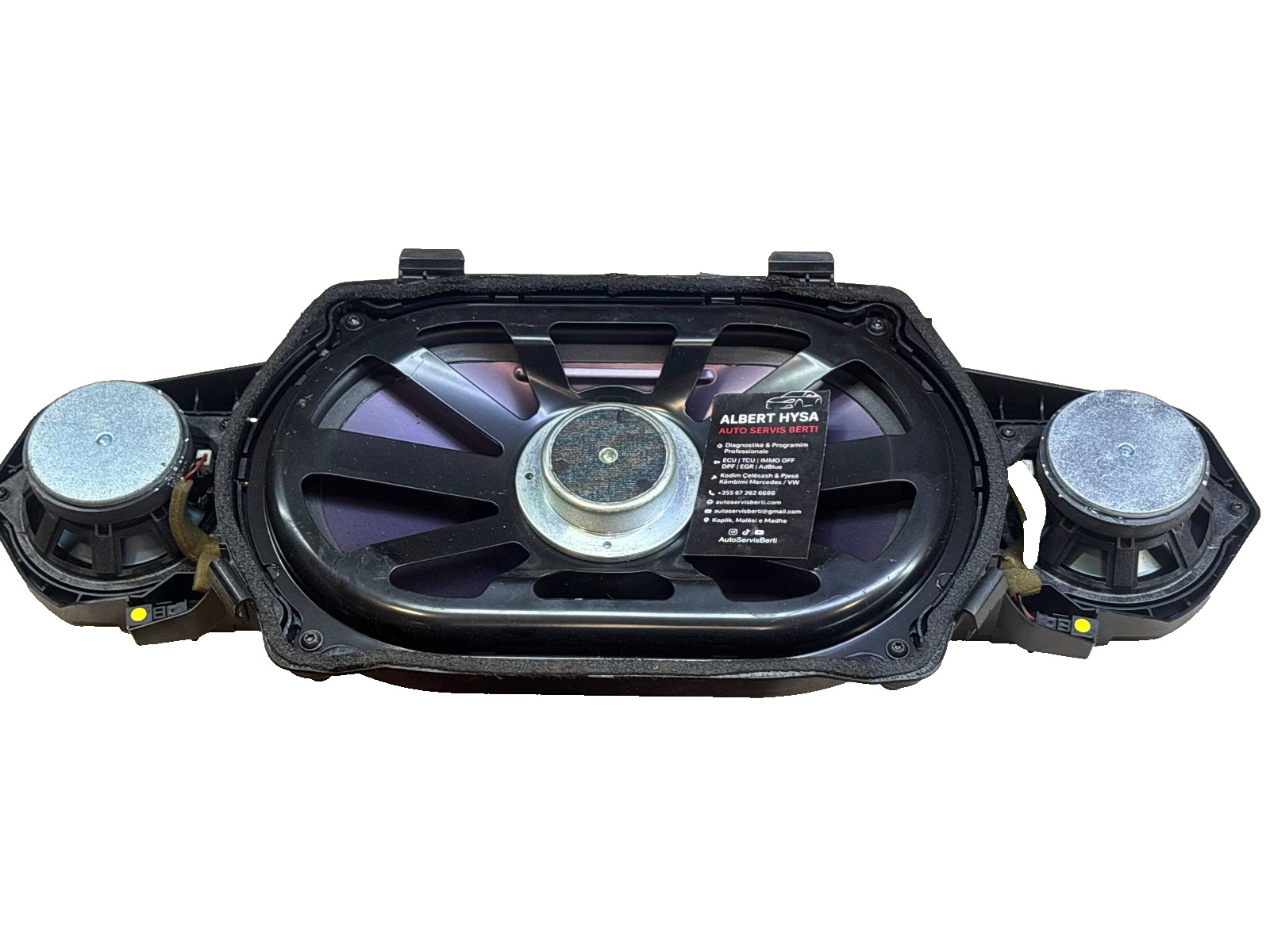 Mercedes-Benz W221 S-Class Rear Deck Speaker Subwoofer A2218205202 Logic7 OEM