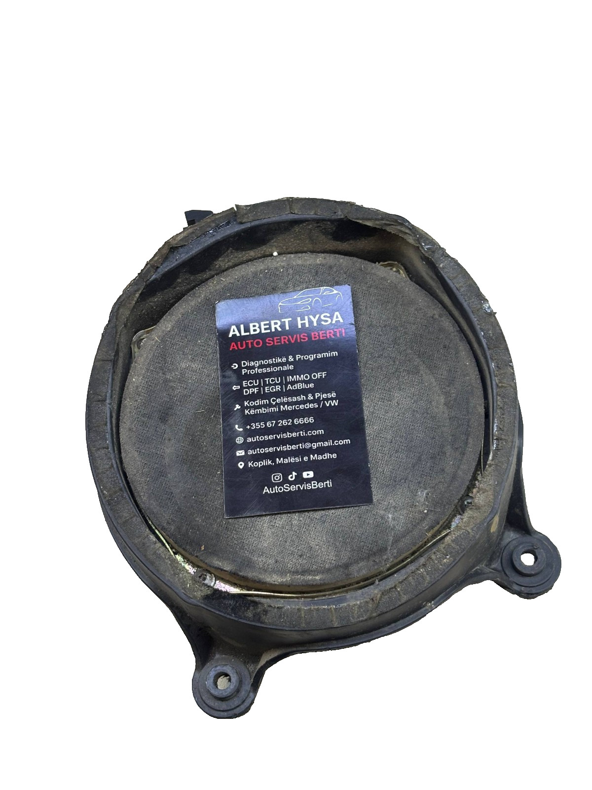 Mercedes-Benz OEM Speaker A2108207902 4 Ohm Rear Door / Audio Speaker