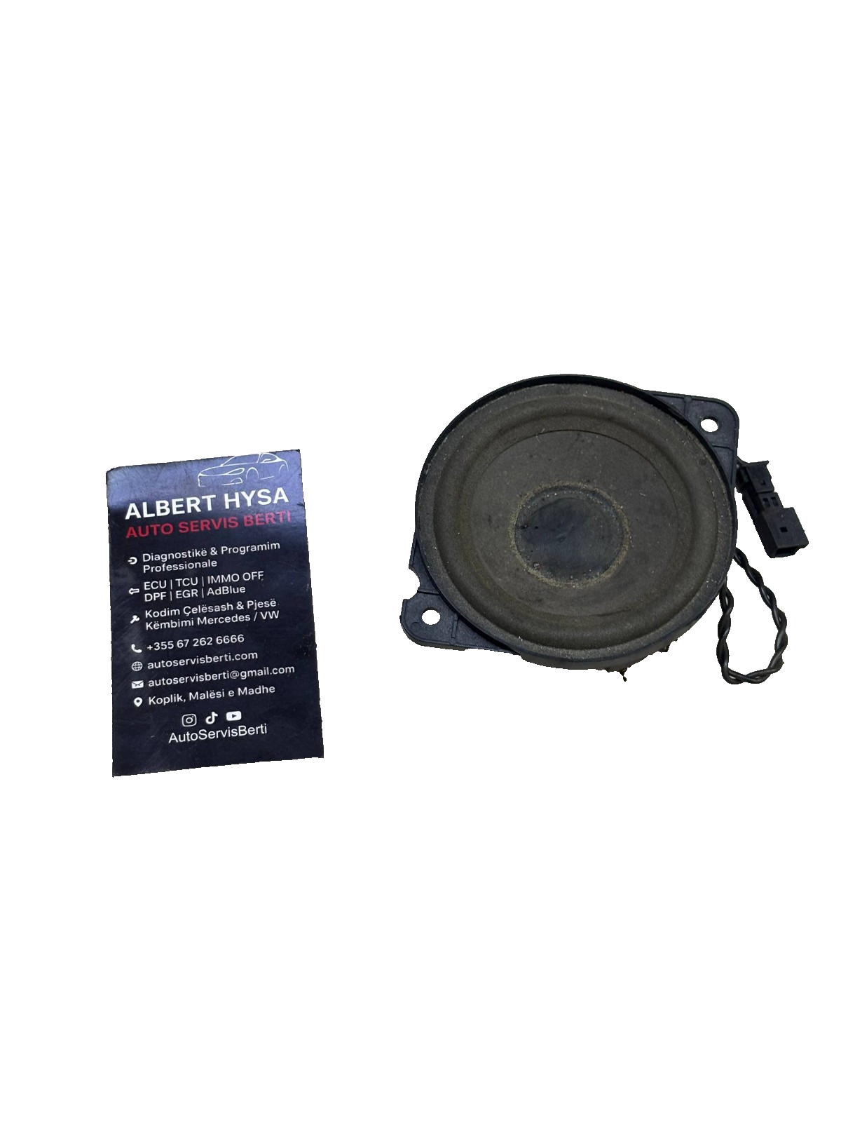Mercedes-Benz OEM Small Speaker Tweeter A2038200402 HAES W203 W209 W211