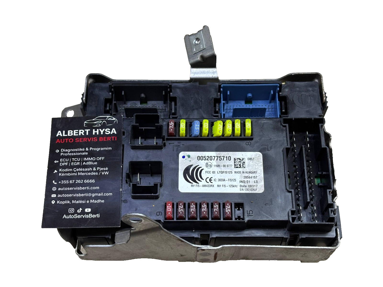 Fiat BCM Fuse Box Module 00520775710 Complete Kit Available