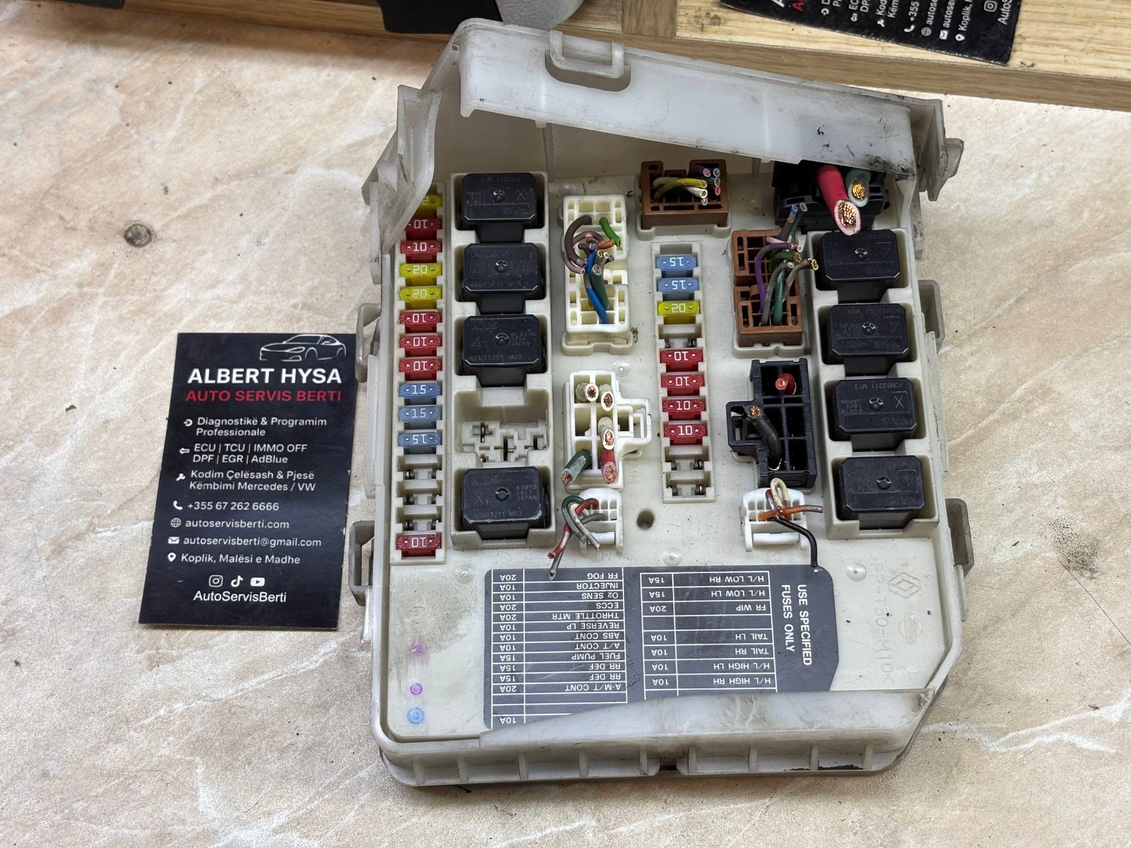 Nissan Note Fuse Box Relay Box BC63E 6Y07109 Full Kit Available OEM