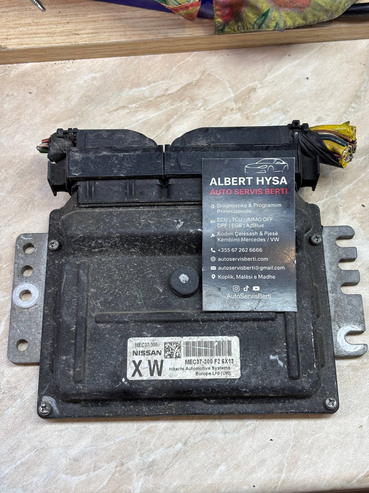 Nissan Note ECU MEC37-300 XW Hitachi Full Kit Available OEM