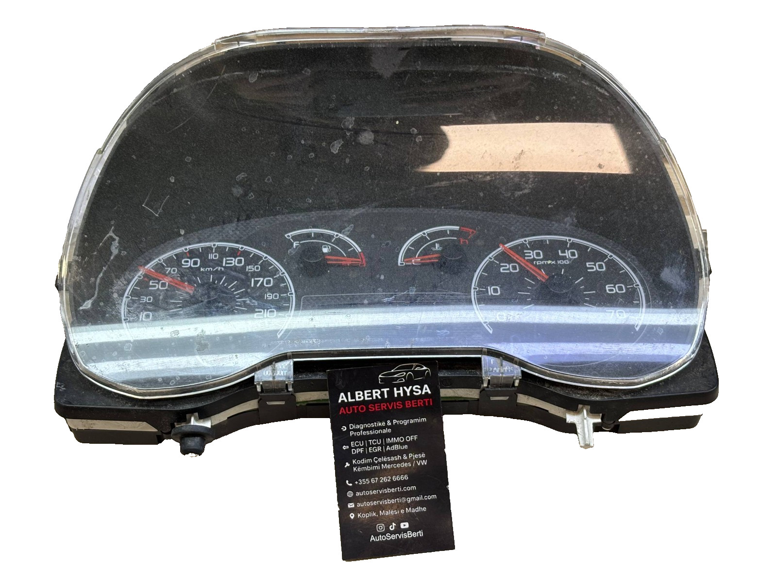 Lancia Ypsilon Instrument Cluster Speedometer 1371616080 Full Kit Available
