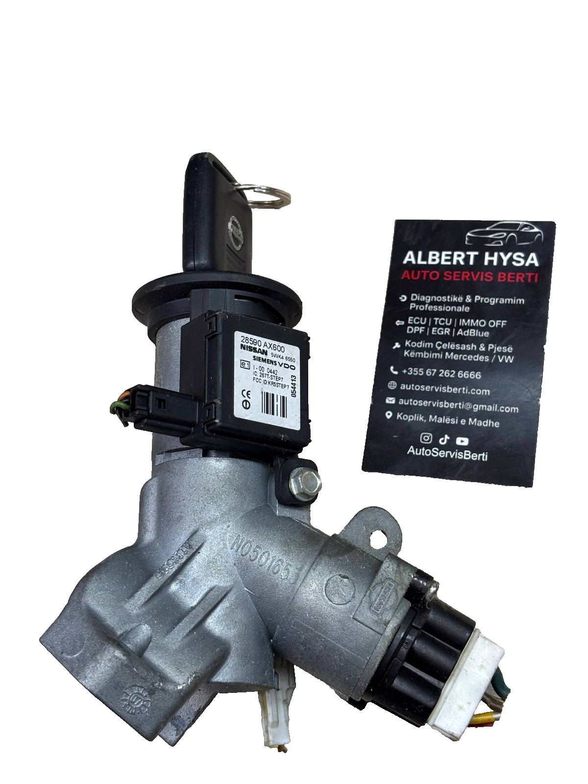 Nissan Ignition Switch Key 28590 AX600 5WK45650 Full Kit Available