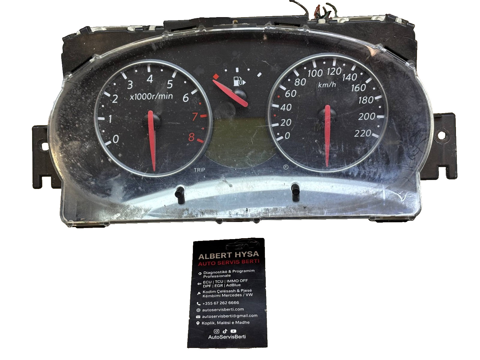 Nissan Instrument Cluster BC53E 1371616080 Full Kit Available