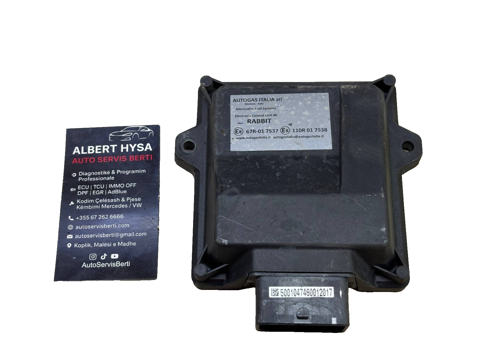 67R 01 7537 Autogas Italia Rabbit ECU Module Alternative Fuel System Full Kit