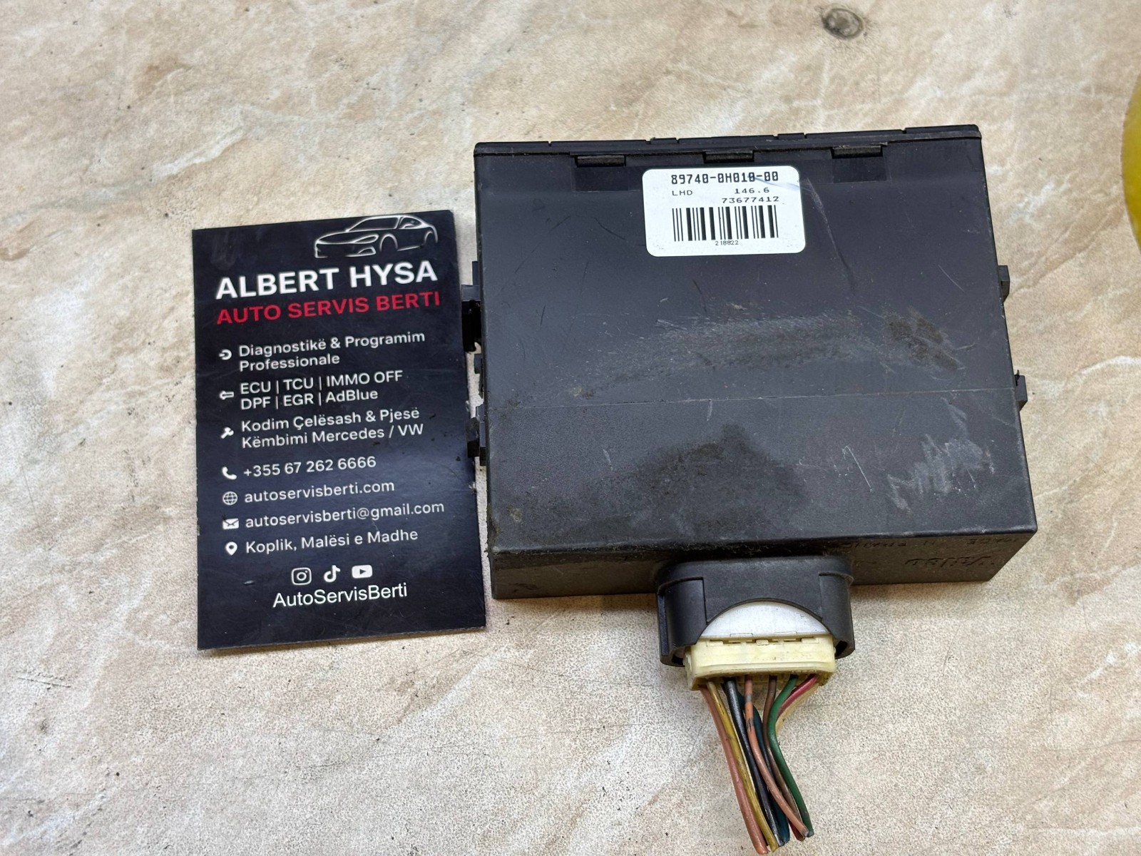Toyota BCM Module 89740-0H010-00 Full Kit Available