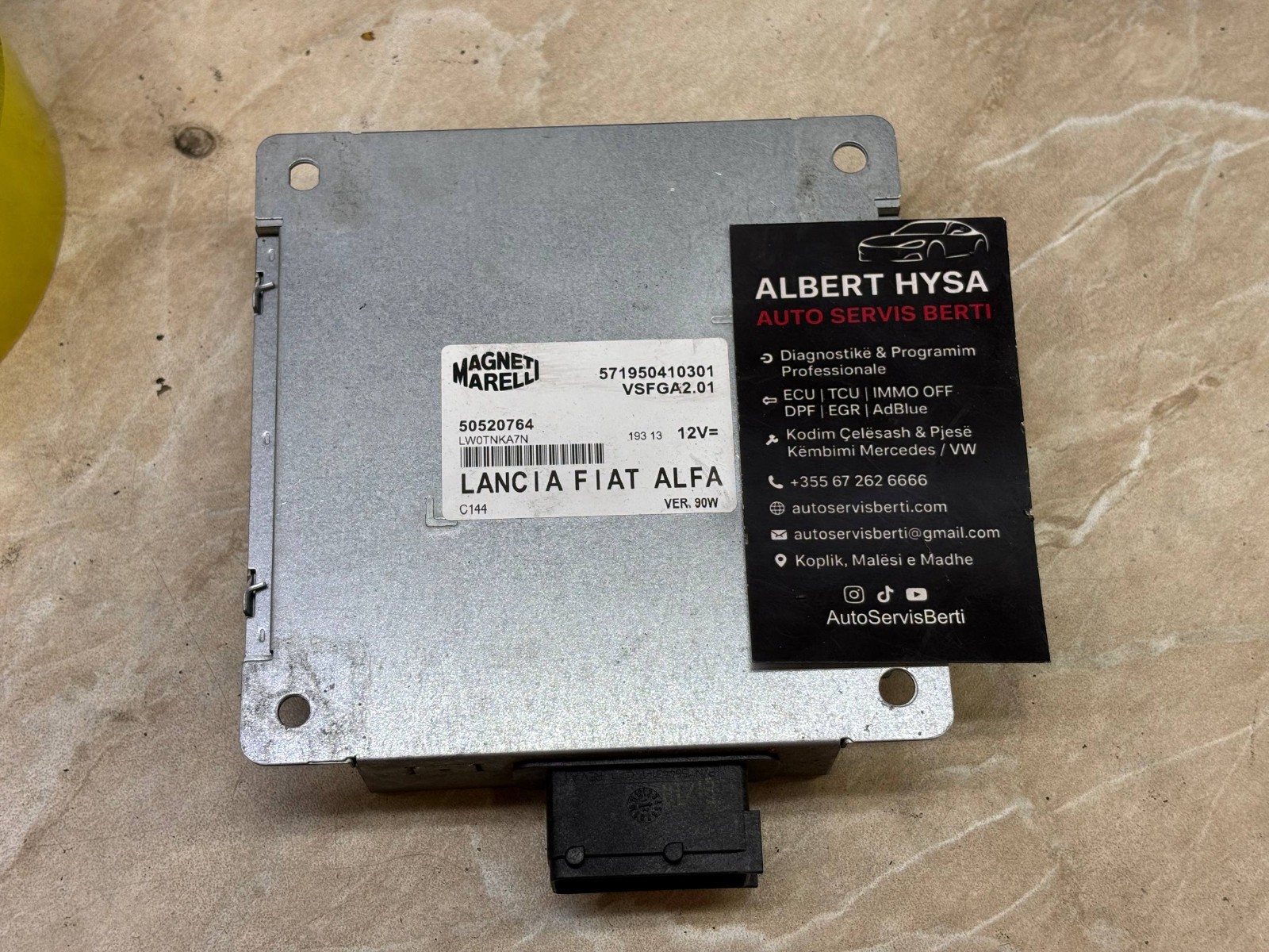Fiat Panda Magneti Marelli Module 571950410301 VSFGA2.01 50520764