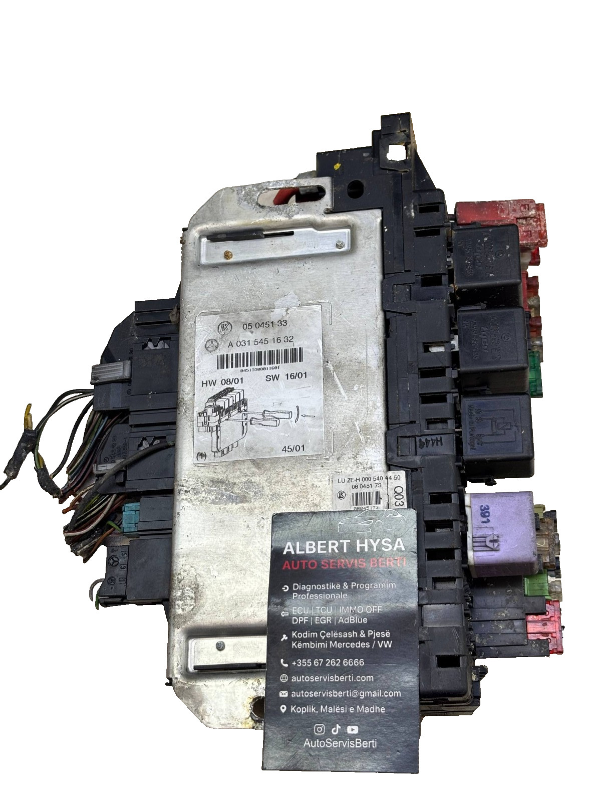 Mercedes-Benz A0315451632 Fuse Box Relay Module Control Unit