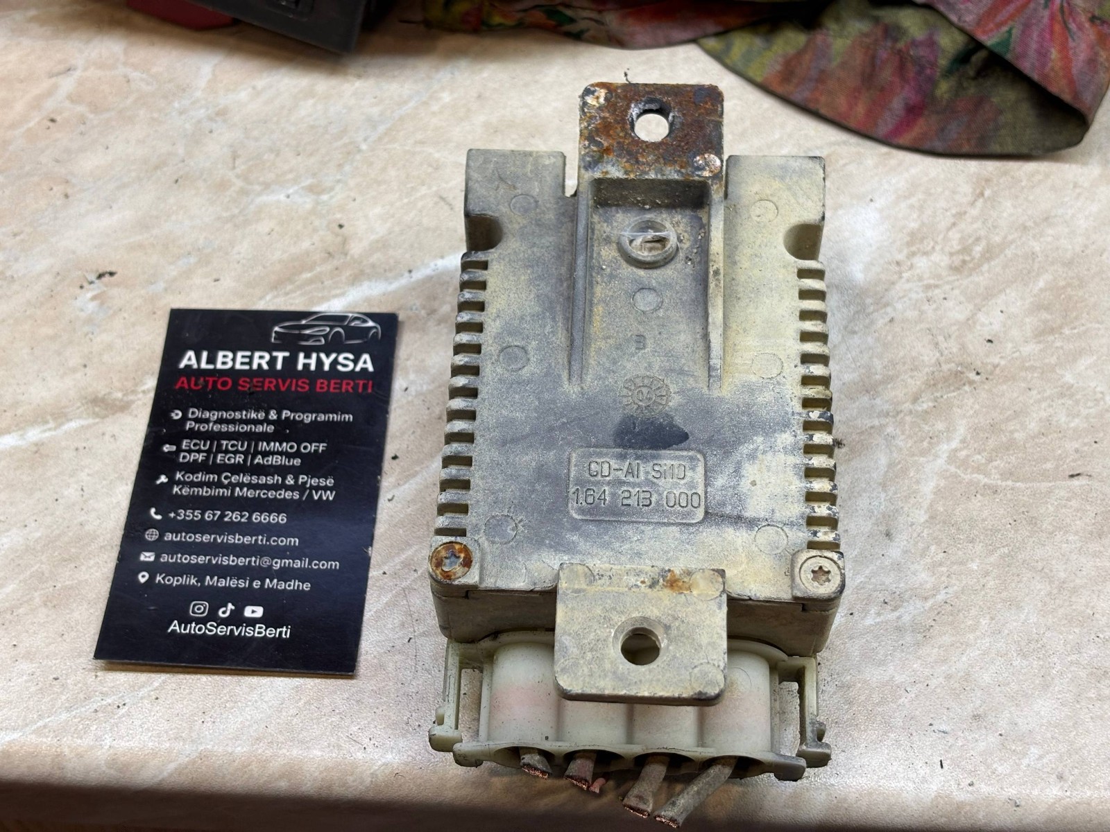 Mercedes Becker CD-AI S10 Amplifier Module 164213000 OEM