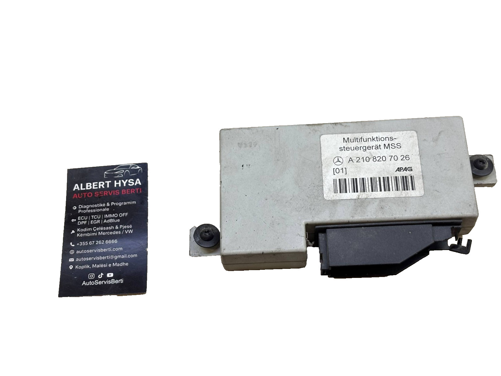 Mercedes Multifunction Control Module A2108207026 MSS OEM