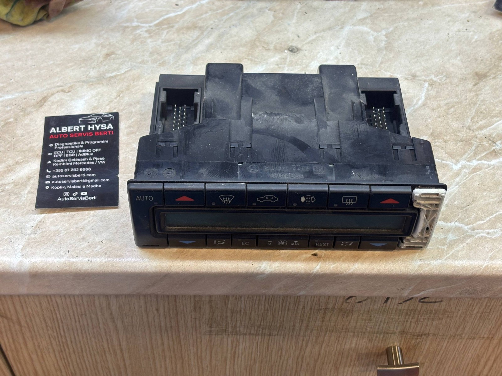 Mercedes W210 Heater Climate Control Panel Unit A2108303285 OEM