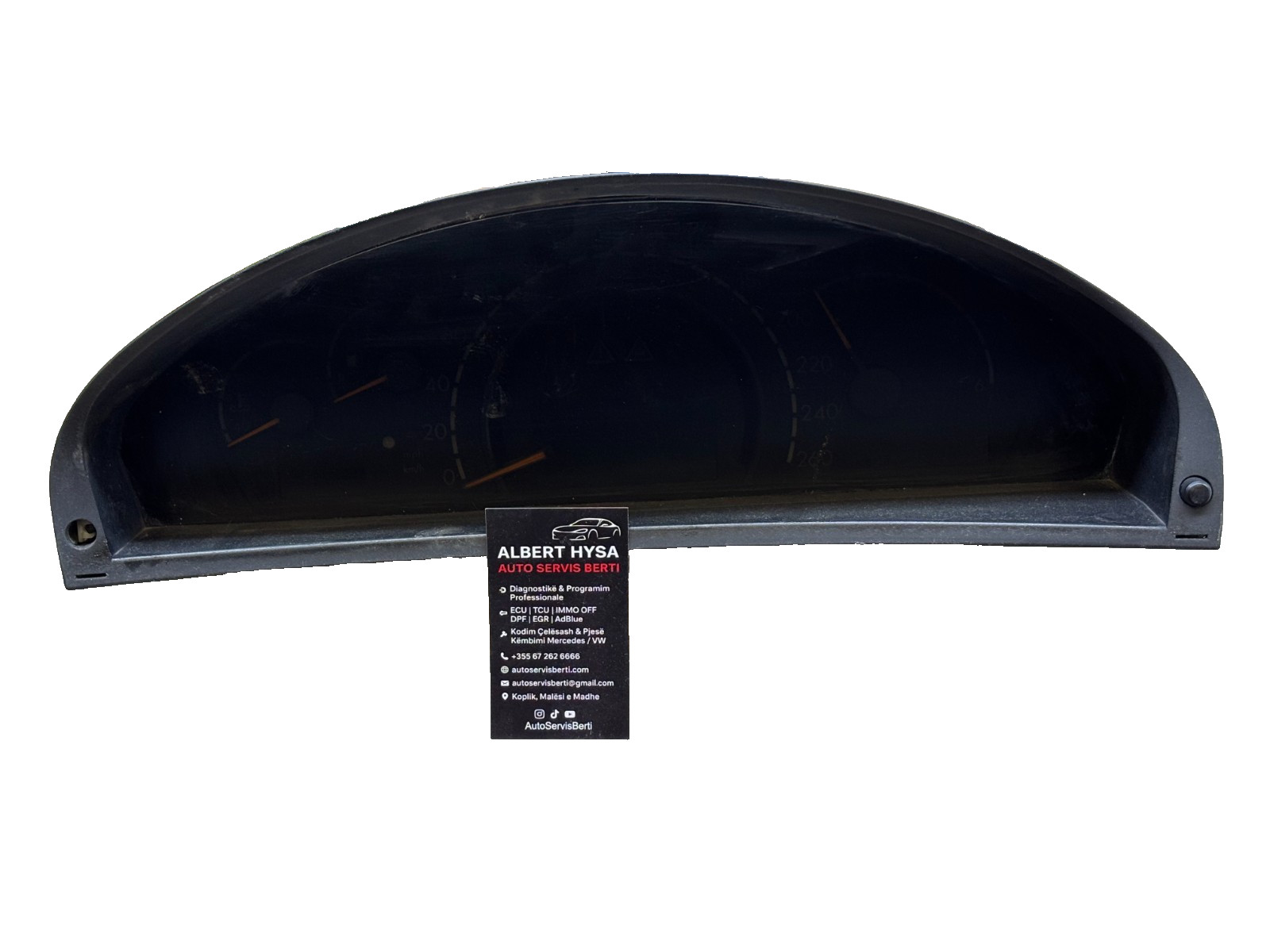 Mercedes Instrument Cluster Cover Trim Bezel A2205420058 OEM