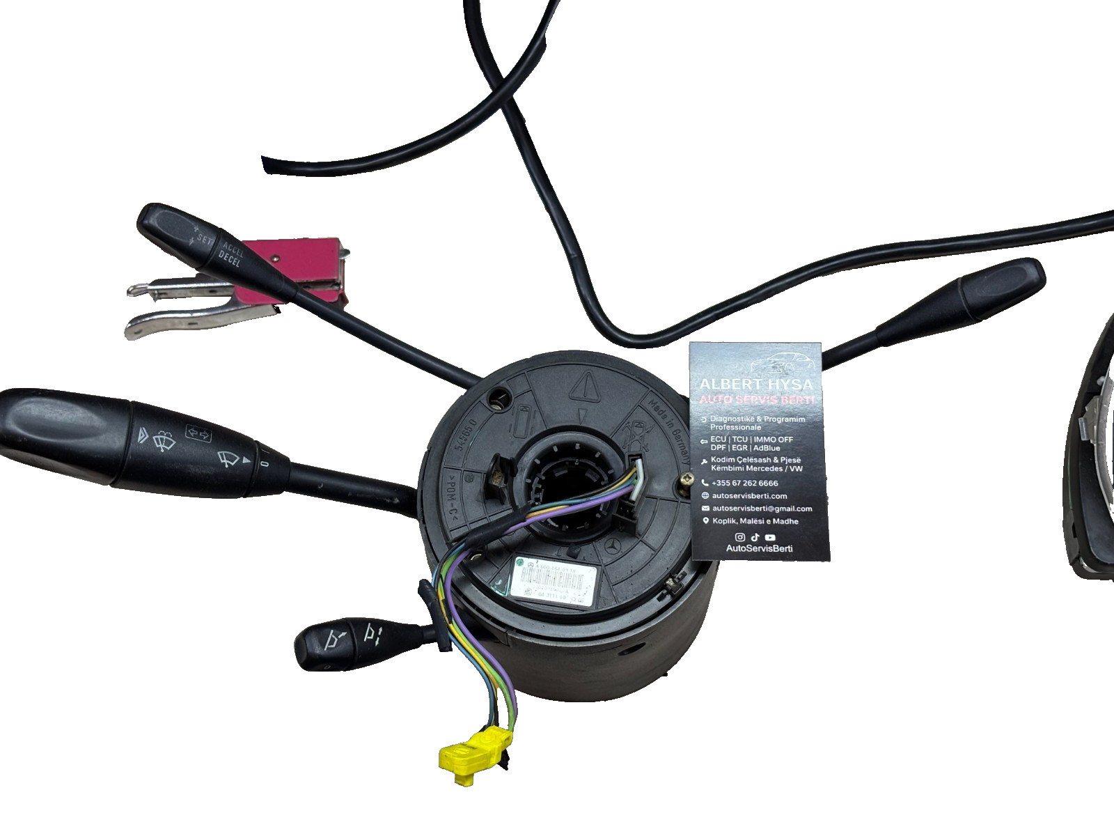 Mercedes Steering Column Switch Stalk Assembly A0004640318 OEM