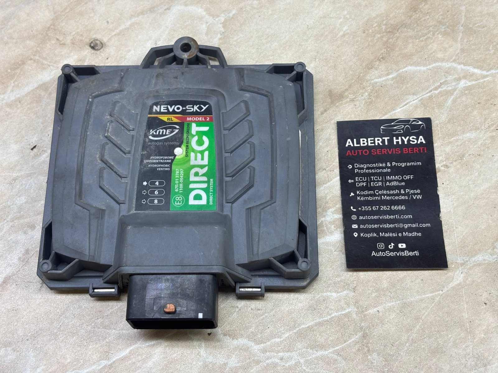 KME NEVO SKY DIRECT LPG ECU Controller STD 77RL4 Model 2 Gas ECU 4/6/8 Cyl