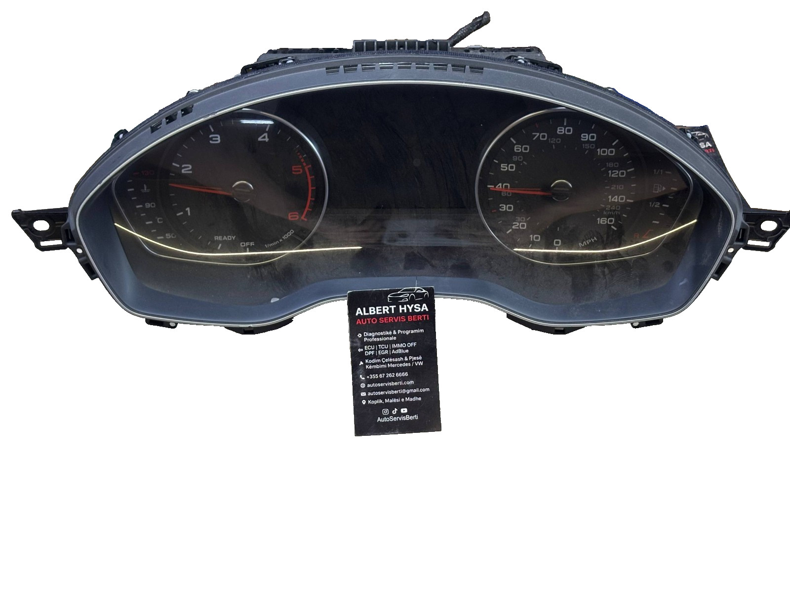 Audi A4 A5 Instrument Cluster 8W5920971C Speedometer MPH Diesel Manual OEM