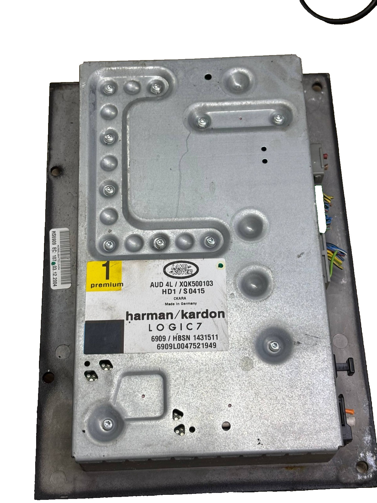 Land Rover Range Rover L322 Harman Kardon Logic 7 Amplifier XQK500103 OEM