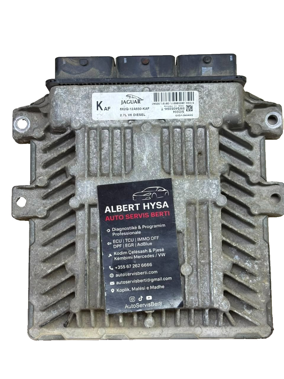 Jaguar XF XJ 2.7 V6 Diesel ECU 8X2Q-12A650-KAF Siemens SID204 OEM