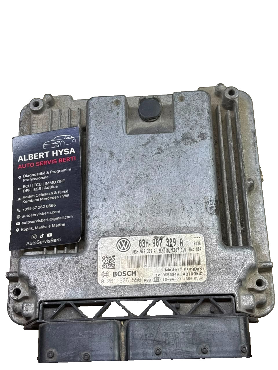 VW Passat CC Touareg ECU Bosch MED17.1.6 03H907309A 0261S06556 OEM
